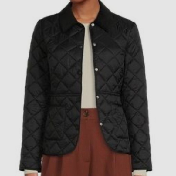 Antonio Melani Claudia Quilted Puffer Jacket Black Lightweight - Picture 1 of 8